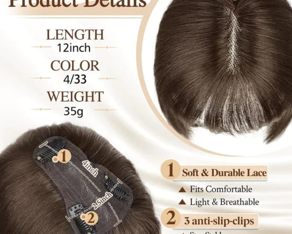 HaarGlamour™ Sofortiges Vertrauen in federndes Haar