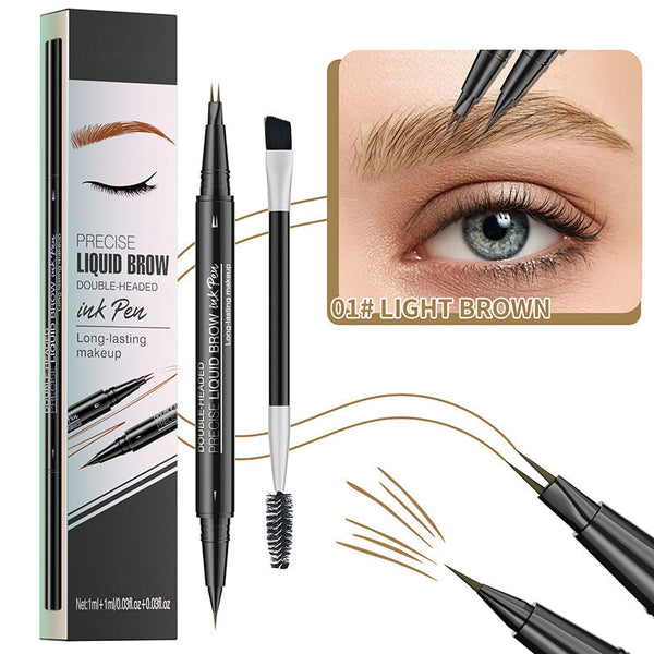 1+1 GRATIS | BrowMaster™ | 2-in-1 Flüssiges Augenbrauenstift