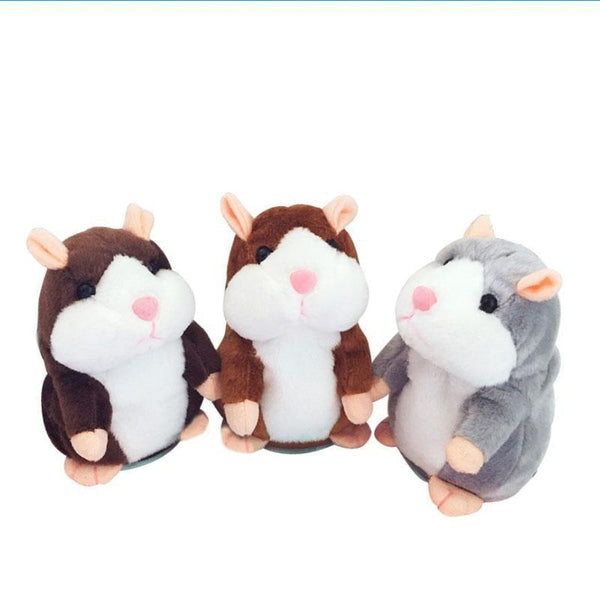 HammiPop™ Sprechender Plüschhamster | Lustiger Sprachspass für Gross & Klein
