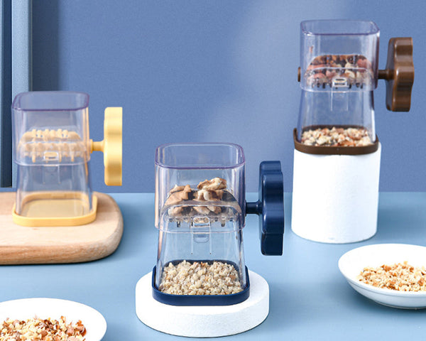 NutGrinder - Mehrzweck-Handkurbel-Mühle für Nüsse