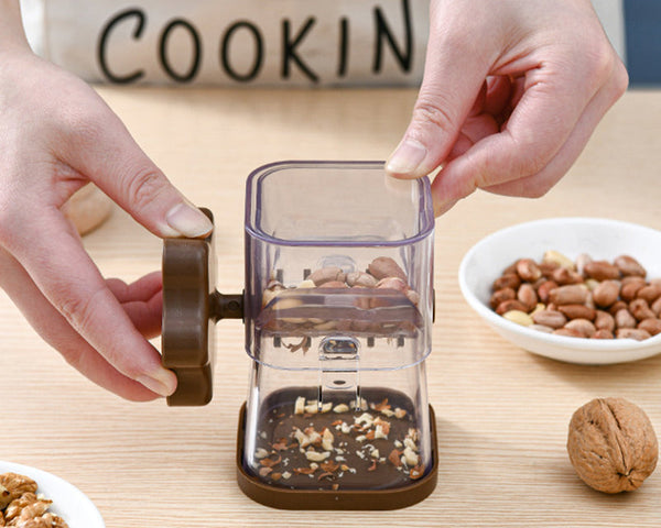 NutGrinder - Mehrzweck-Handkurbel-Mühle für Nüsse