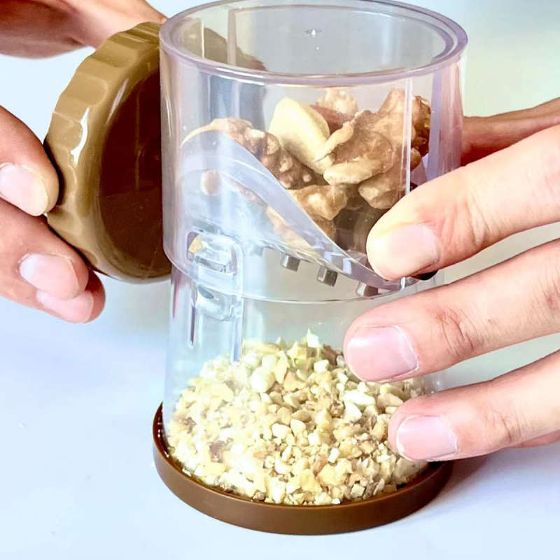 NutGrinder - Mehrzweck-Handkurbel-Mühle für Nüsse