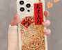 Lucky Quicksand Glitter Phone Case for iPhone Series