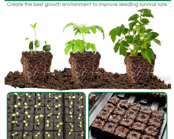 PlantForm - Manueller Klumpenbildner, Bodenblocker, Gartengeräte für die Aussaat