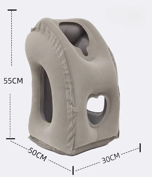 RestiVoy™ Aufblasbares Reisekissen – Ergonomische Nackenstütze für mehr Komfort unterwegs