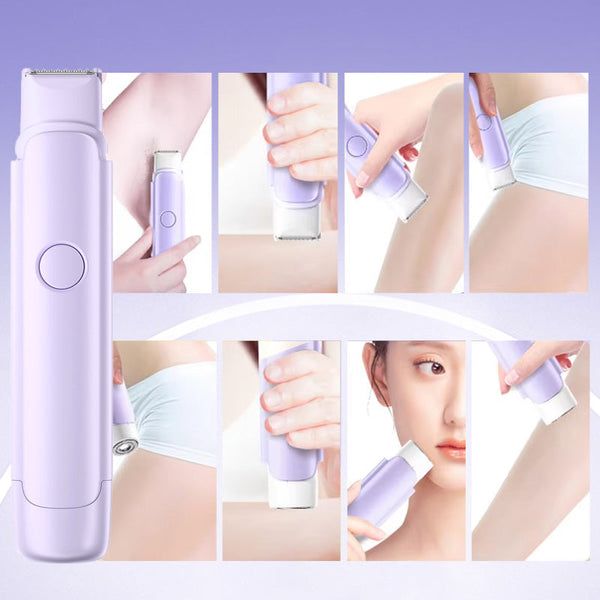 Velisse™ Damen-Multifunktionsrasierer mit Doppelkopf – Für Glatte Haut in Minuten