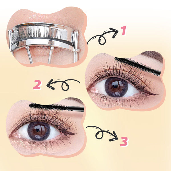 1+1 GRATIS | CurlLux™ | 3D Schwarze Locken-Mascara
