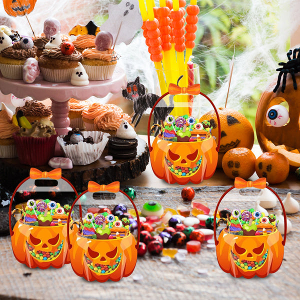 PumpiPack™ Halloween-Süssigkeitentaschen | Auslaufsicherer Reissverschluss & festliches Kürbisdesign