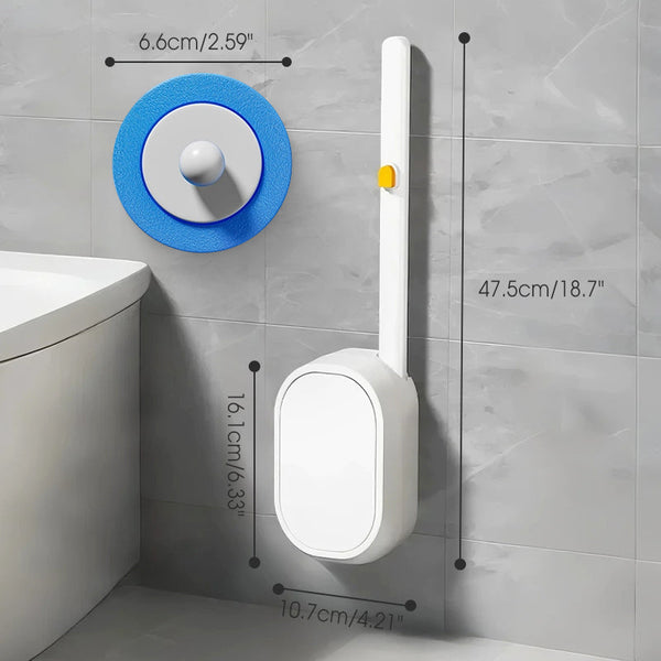 Cleanova™ Einweg-Toilettenbürste | Hygienische Reinigung mit Wechselköpfen