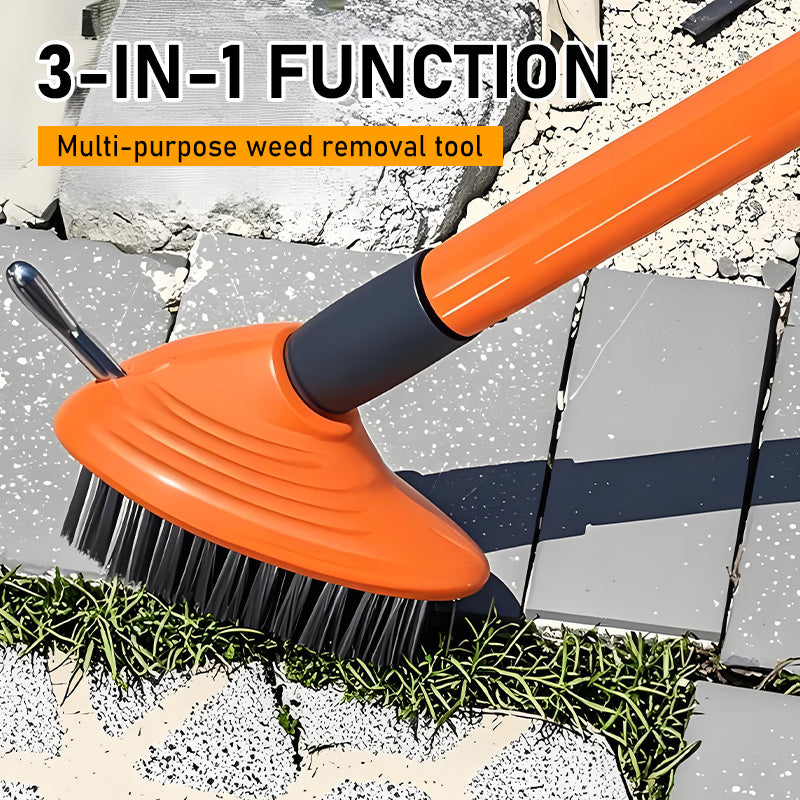 🌿 50% RABATT! 🧹 3-in-1-Drahtbürsten-Set zum Unkrautjäten