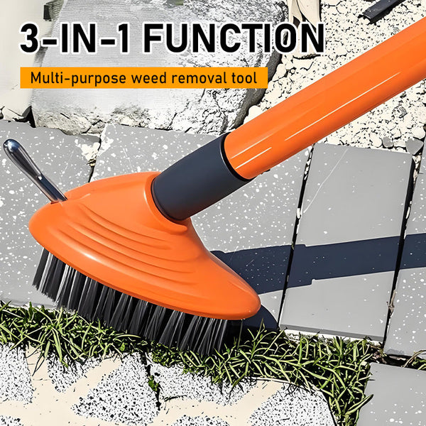 🌿 50% RABATT! 🧹 3-in-1-Drahtbürsten-Set zum Unkrautjäten
