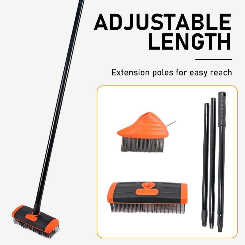 🌿 50% RABATT! 🧹 3-in-1-Drahtbürsten-Set zum Unkrautjäten