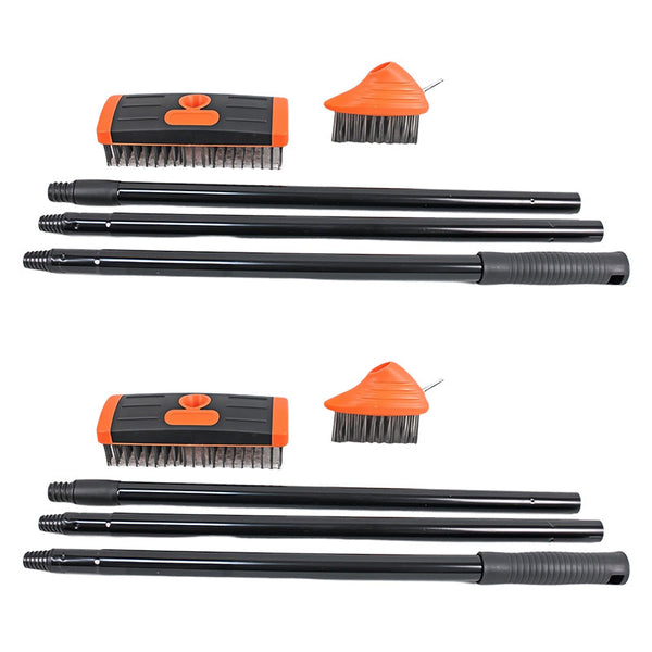 🌿 50% RABATT! 🧹 3-in-1-Drahtbürsten-Set zum Unkrautjäten