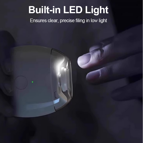 ✨ Elektrischer Nagelfräser mit LED-Licht — 3 einstellbare Geschwindigkeiten 💅✨