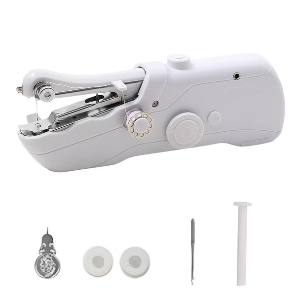 StitchGo™ | Tragbare Mini-Elektro-Nähmaschine mit Zubehörset & 3 Geschwindigkeiten