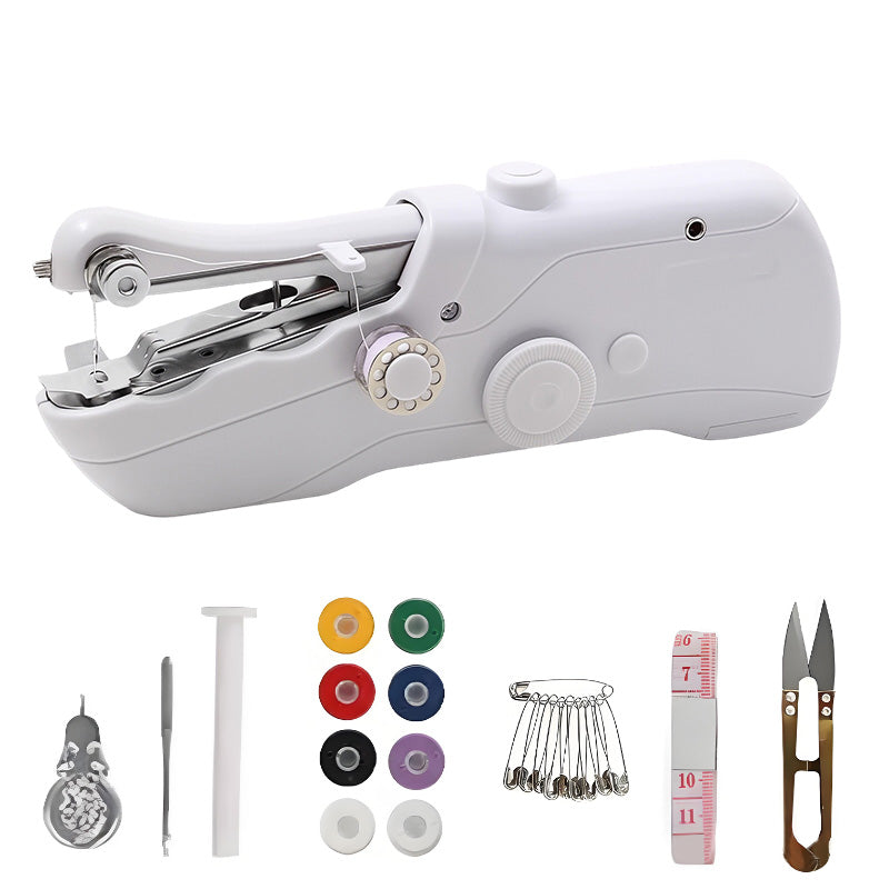 StitchGo™ | Tragbare Mini-Elektro-Nähmaschine mit Zubehörset & 3 Geschwindigkeiten