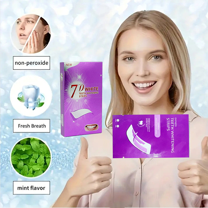 BrightSmile PAP™ | Radiant Smile Streifen 14 Stück — Mühelose Helligkeitssteigerung