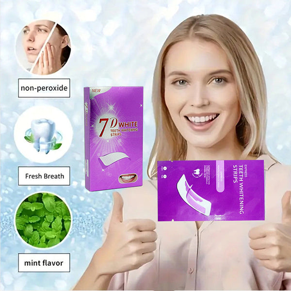 BrightSmile PAP™ | Radiant Smile Streifen 14 Stück — Mühelose Helligkeitssteigerung