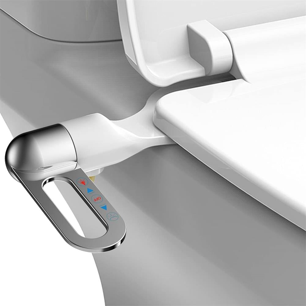 PureWash™ Bidet-Aufsatz mit Doppel-Düse | Hygienisches Upgrade für deine Toilette