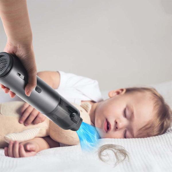 4-in-1 tragbarer kabelloser Mini-Staubsauger mit 19000pa Saugleistung