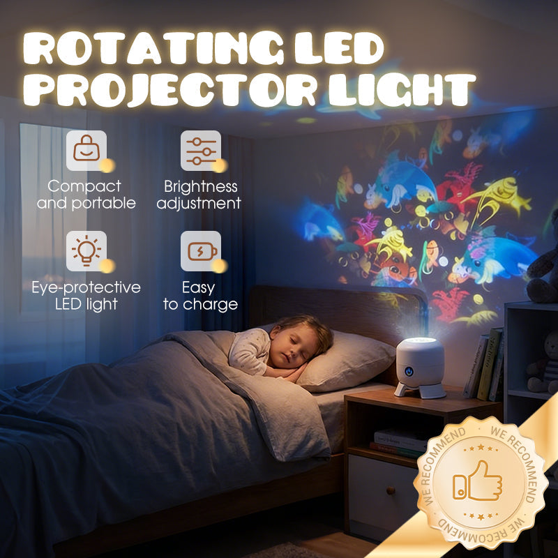 🥳HEISSER SALE 2026🥳Dynamisches, rotierendes LED-Projektorlicht