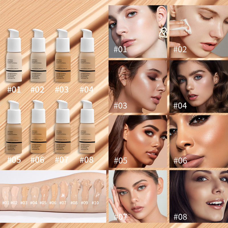 Soft Matte Liquid Foundation 🔥KAUFEN SIE 1 UND ERHALTEN SIE 1 GRATIS (2 Flaschen)