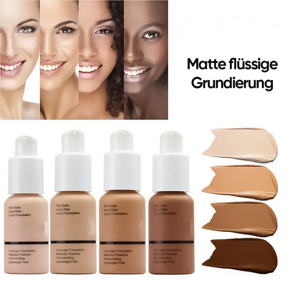 Soft Matte Liquid Foundation 🔥KAUFEN SIE 1 UND ERHALTEN SIE 1 GRATIS (2 Flaschen)