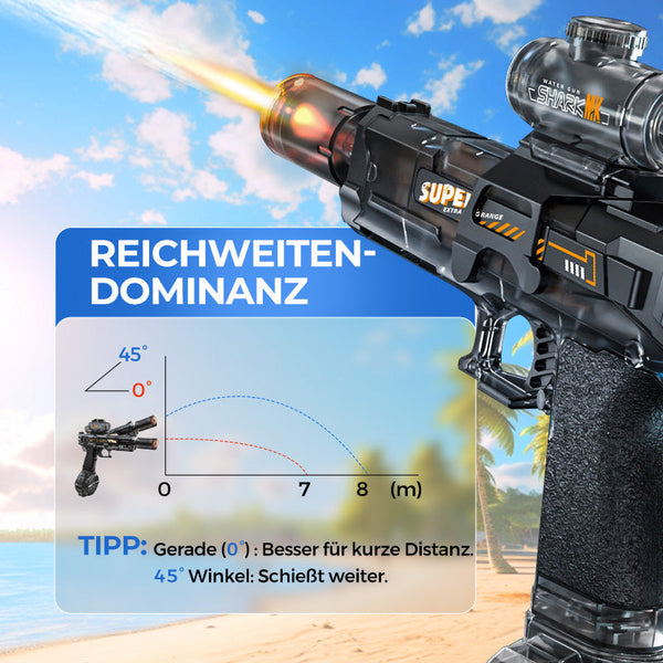 HydroBlast™ Elektrischer Wasserblaster | Wiederaufladbarer Wasserspaß für den Sommer
