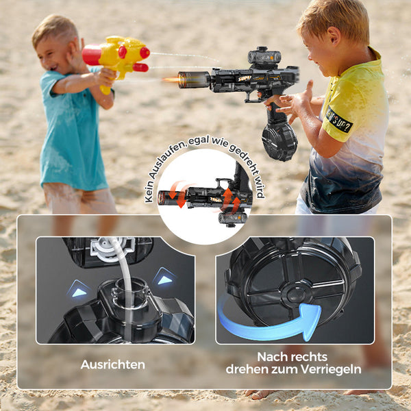 HydroBlast™ Elektrischer Wasserblaster | Wiederaufladbarer Wasserspaß für den Sommer