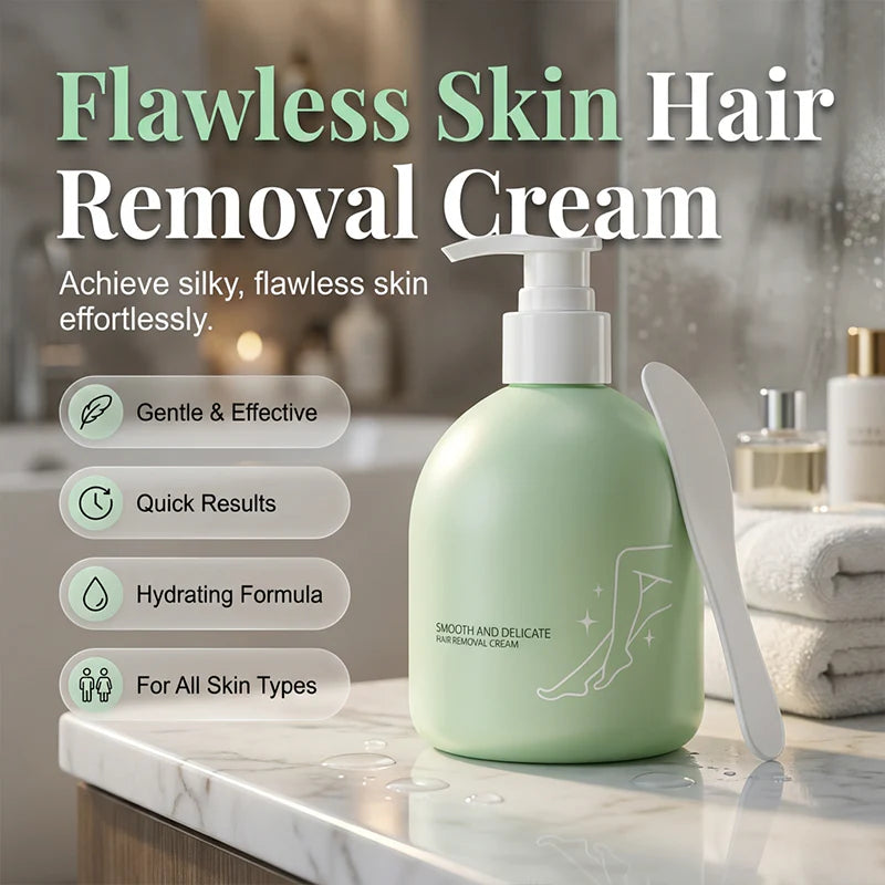 💫 LIMITED-TIME 50% RABATT! ✨ 2in1 Haarentfernungs-Set – Sanft