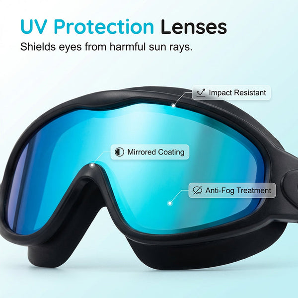 ☀️50 % RABATT! Beschlagfreie Schwimmbrille – klare und komfortable Sicht