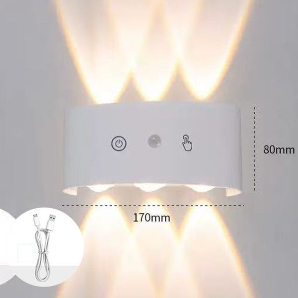 Noxluma™ LED-Wandleuchte mit Bewegungssensor | Kabelloses Licht ohne Bohren