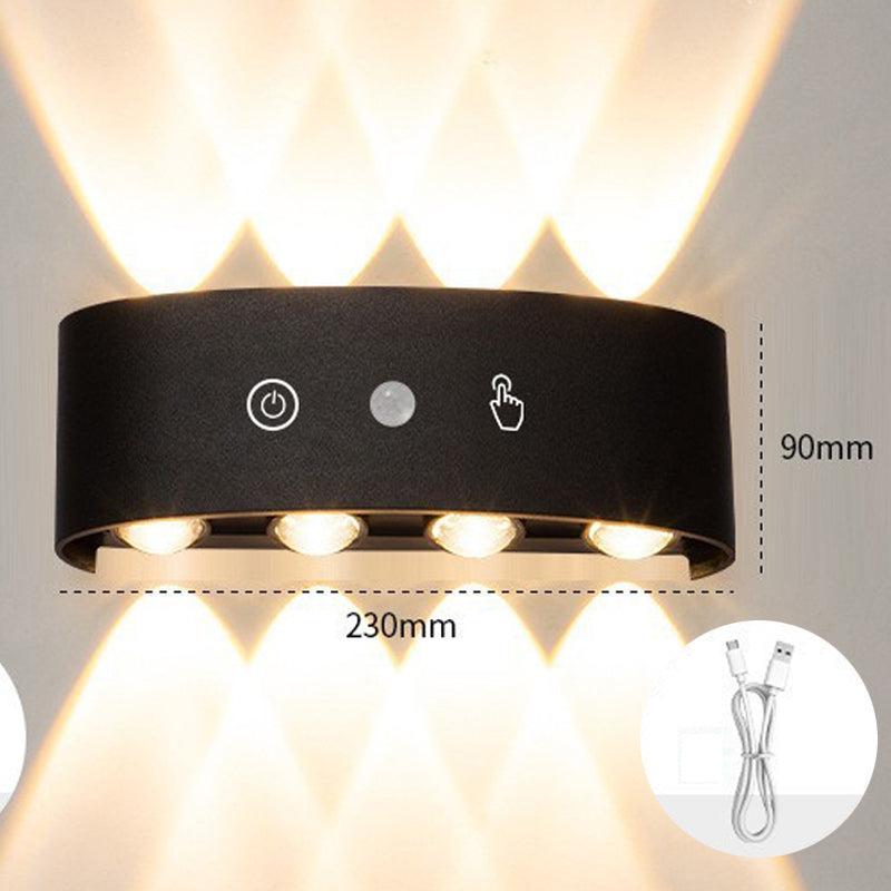 Noxluma™ LED-Wandleuchte mit Bewegungssensor | Kabelloses Licht ohne Bohren