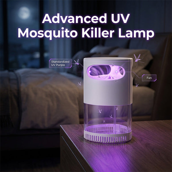 BuzzBlock™ UV-Mückenfalle | Chemiefreier Schutz für Ruhige Nächte