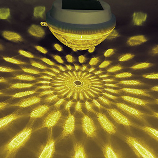 LED-Solar-Schwimmleuchte für den Pool