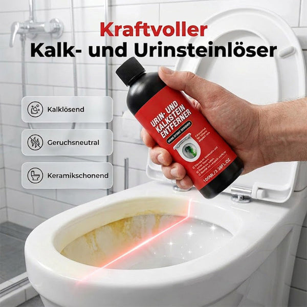 1+1 GRATIS - CleanForce™ Kalk- & Urinsteinlöser | Kraftvoller Badreiniger