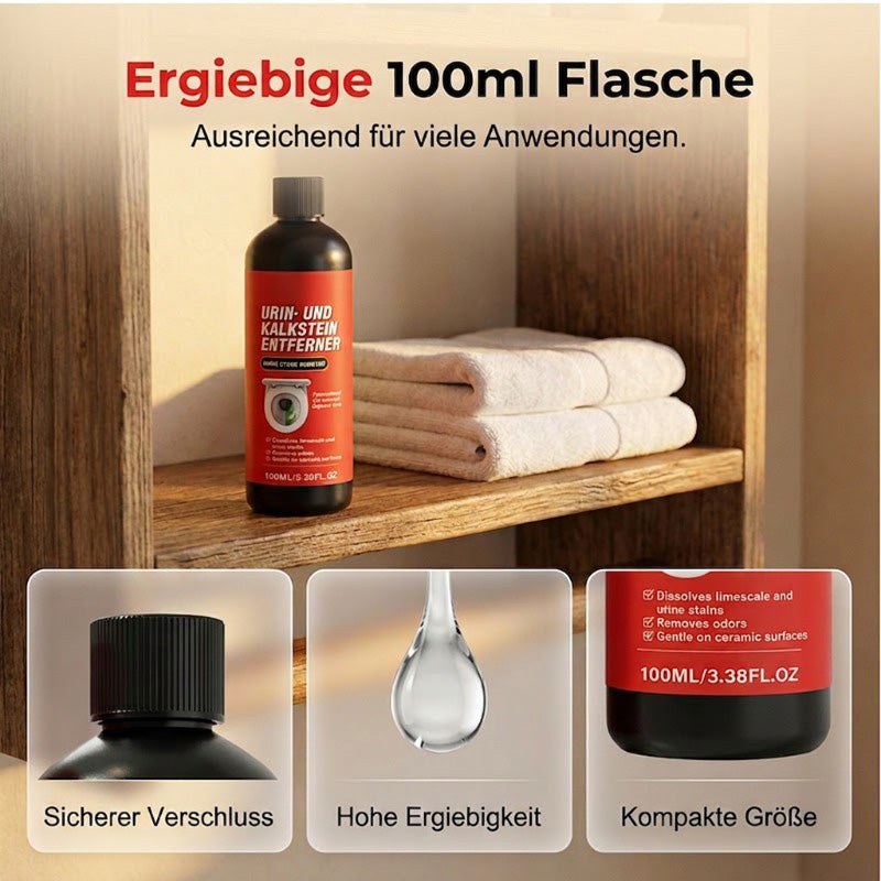 1+1 GRATIS - CleanForce™ Kalk- & Urinsteinlöser | Kraftvoller Badreiniger