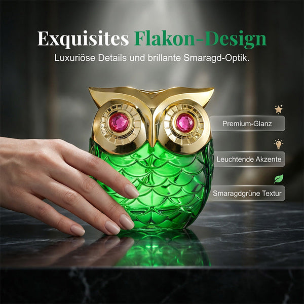 Noctura™ Eau de Parfum in Eulenform – Ein Duft voller Eleganz & Geheimnis