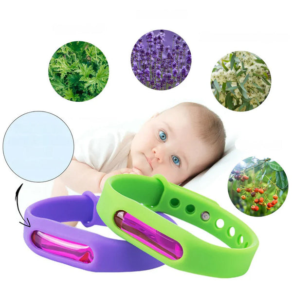 1+1 GRATIS | BugGuard™ - Wiederverwendbares Mückenschutzarmband für Outdoor, Camping & Reisen