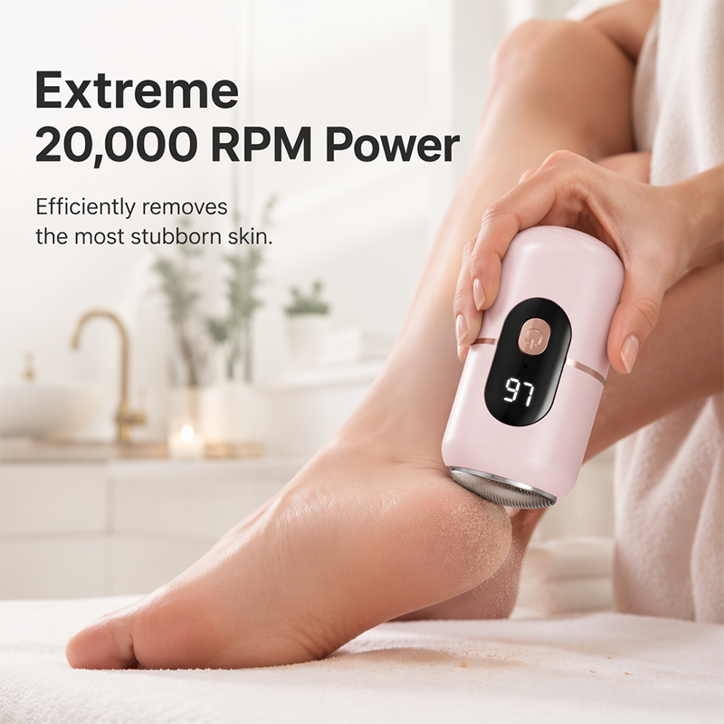 PediCare™ | Elektrischer Fußhobel – Für Weiche, Hornhautfreie Füße