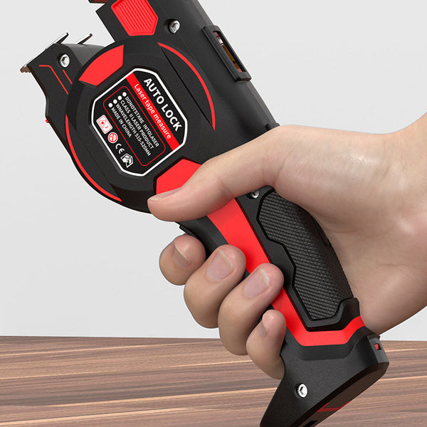LaserMate™ 2-in-1 Maßband | Präzises Messen & Ausrichten mit integriertem Laser