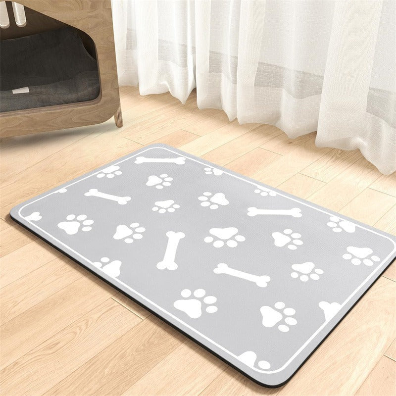 PetDry™ Futtermatte für Hunde & Katzen | Sauberer Futterplatz & pflegeleichte Unterlage