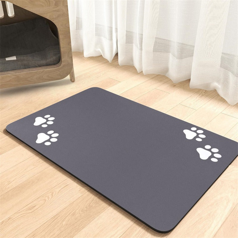 PetDry™ Futtermatte für Hunde & Katzen | Sauberer Futterplatz & pflegeleichte Unterlage