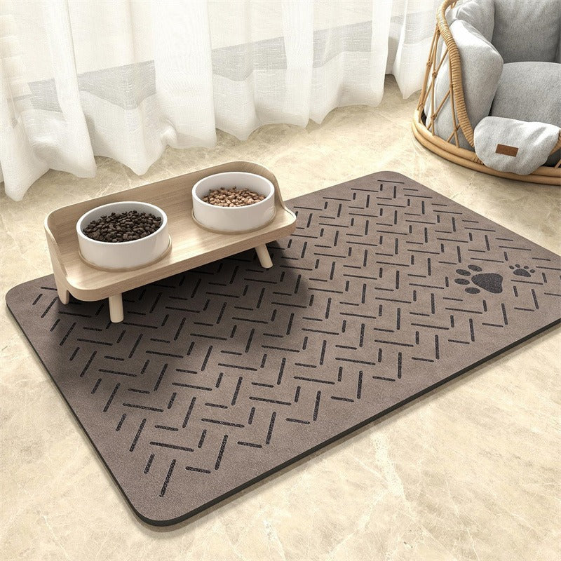 PetDry™ Futtermatte für Hunde & Katzen | Sauberer Futterplatz & pflegeleichte Unterlage