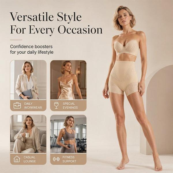 SculptFit™ High-Waist Shapewear-Slip – Für Eine Glatte, Schöne Silhouette