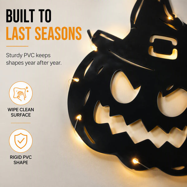 HauntGlow™ Halloween-Hängelichter | Gruselige Silhouetten für eine stimmungsvolle Halloween-Deko