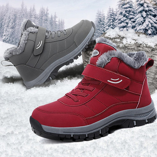 WarmStep™ Kuschelige Winterstiefel – Warme Füße & rutschhemmende Sohlen für kalte Tage
