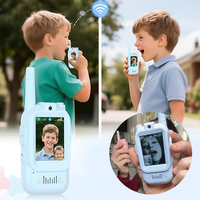 VoxiPlay™ Kinder-Video-Walkie-Talkies – Sofort kommunizieren & gemeinsam Abenteuer erleben