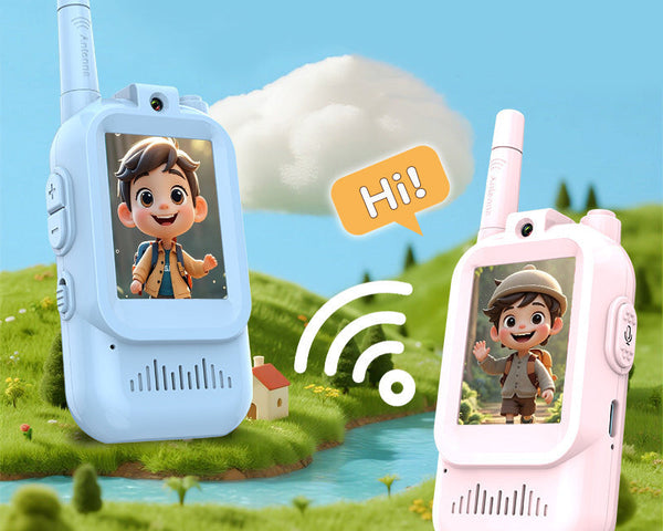 VoxiPlay™ Kinder-Video-Walkie-Talkies – Sofort kommunizieren & gemeinsam Abenteuer erleben