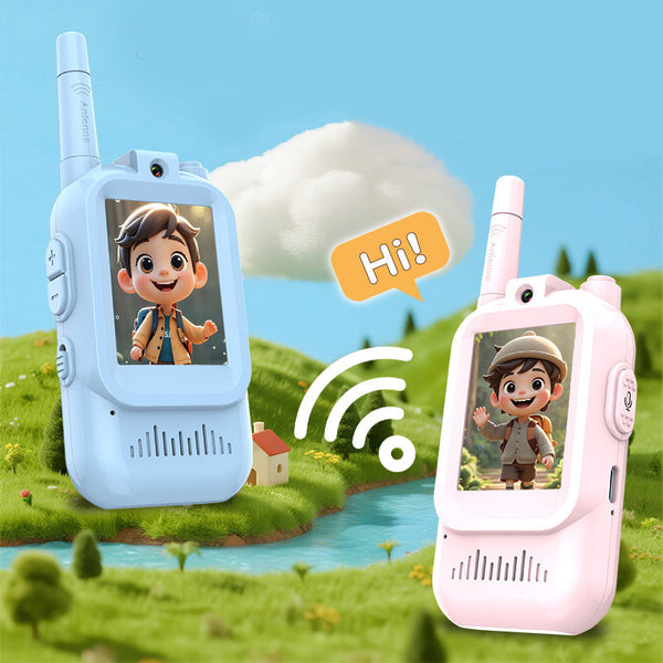VoxiPlay™ Kinder-Video-Walkie-Talkies – Sofort kommunizieren & gemeinsam Abenteuer erleben